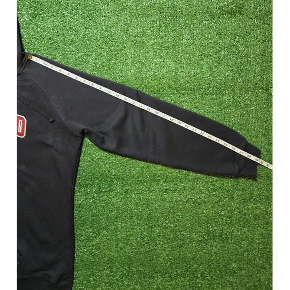 Champion Stanford University Hoodie Black Future Friendly (Men's XXL) - Picture 6 of 15